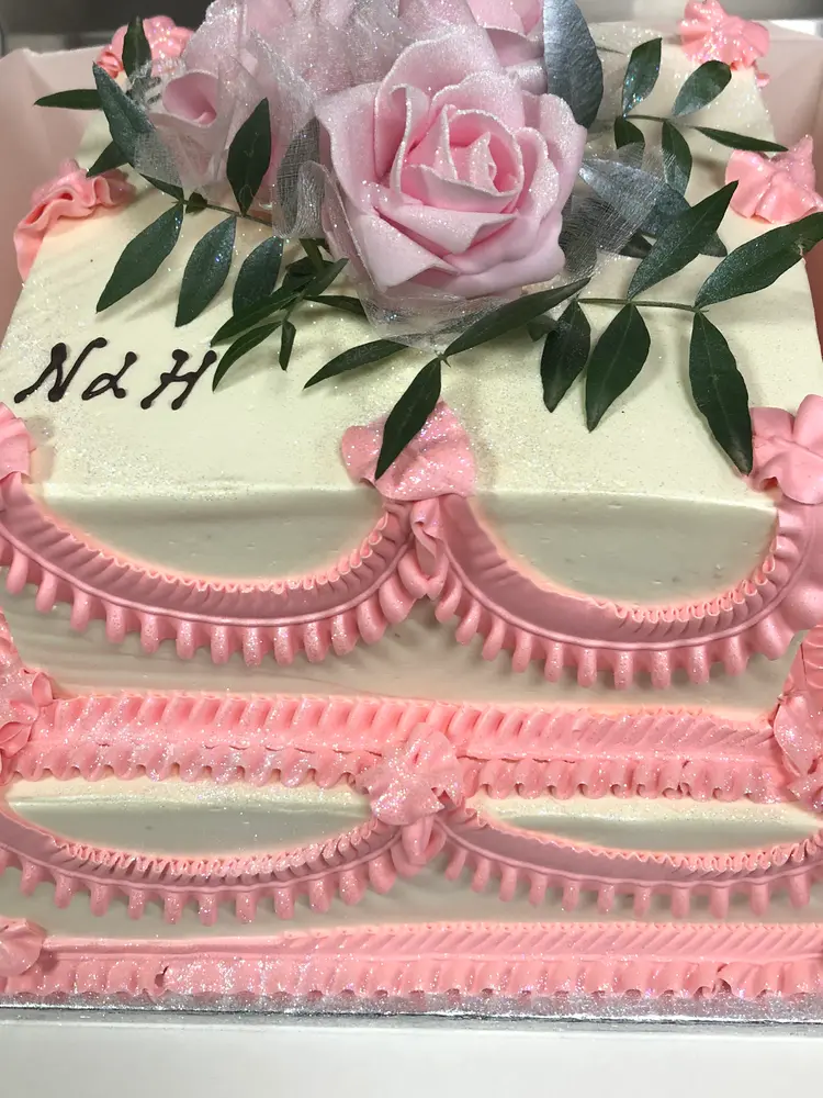 Custom N&H celebration cake made to order